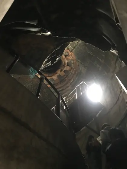 大仏さまの中