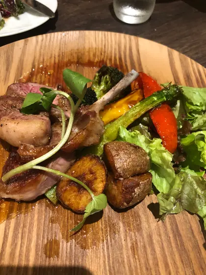 仔羊の香草焼き