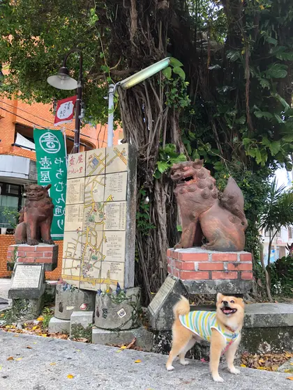 やちむん通り地図