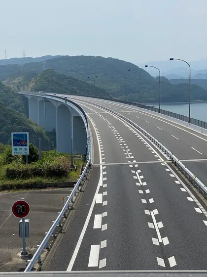 歩道橋から撮影📸