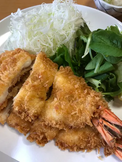 大海老が売り切れだったので ﾌﾂｰ海老だが デカい!!