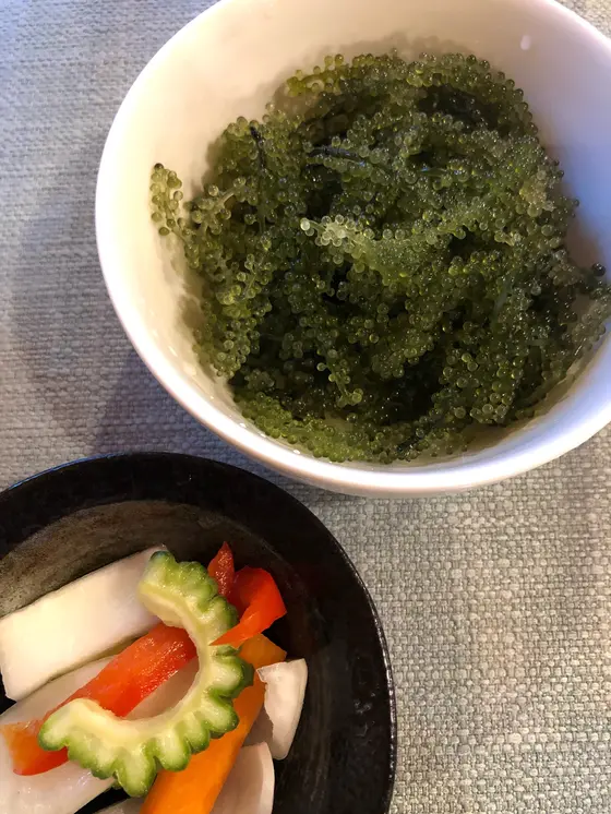 海ぶどう＆ピクルス