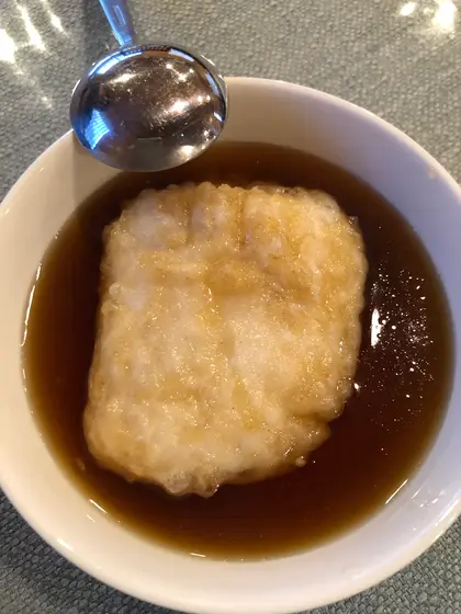 ジーマミー豆腐の揚げ出し豆腐