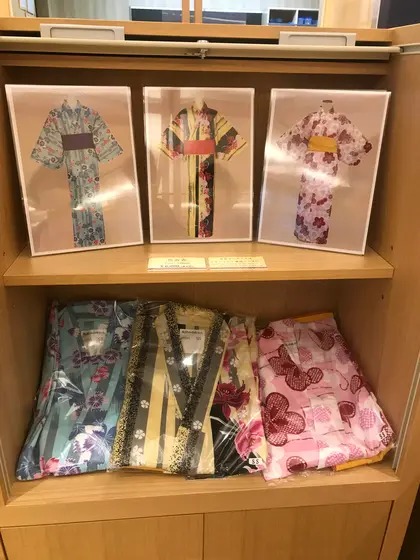 選べる浴衣。