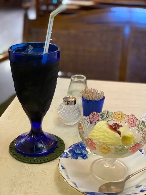 コーヒーとアイス