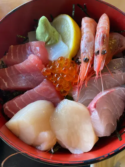 色盛り丼
