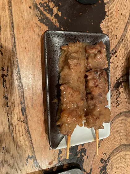 どて焼(1本180円)