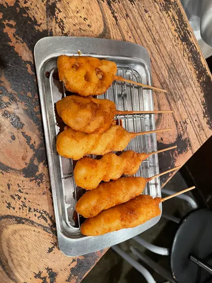 ハッピーセットおまかせ串カツ3本