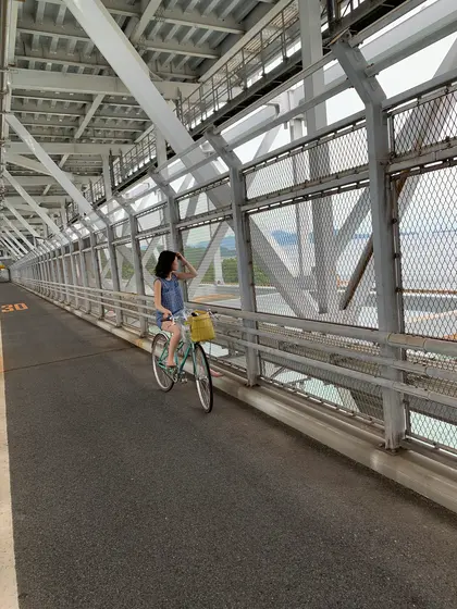 橋から見える絶景