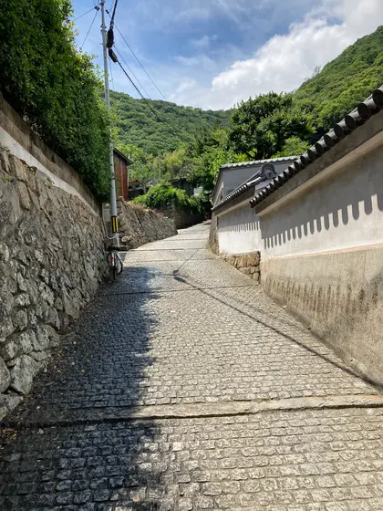鞆の町並み