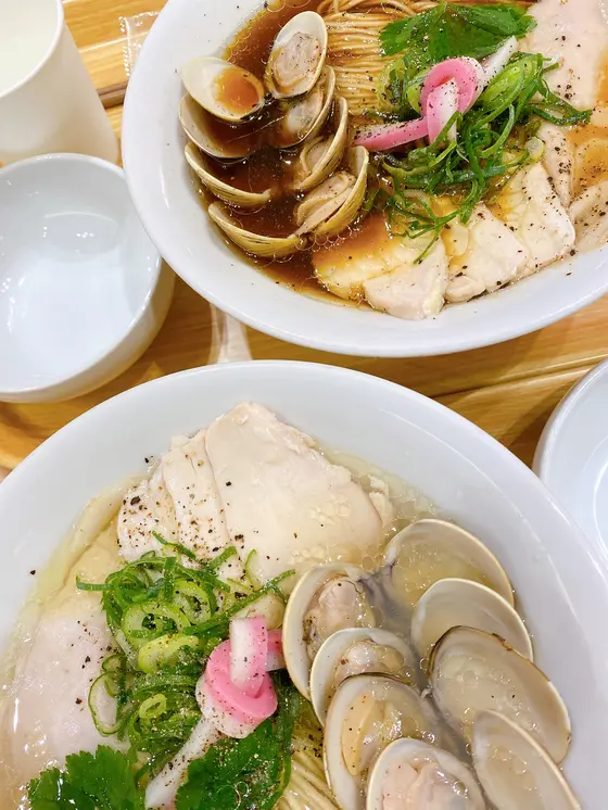 上 醤油 下 塩