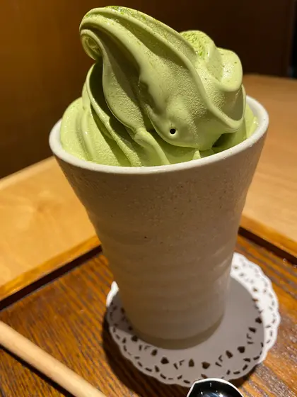 抹茶フロートもおすすめ！