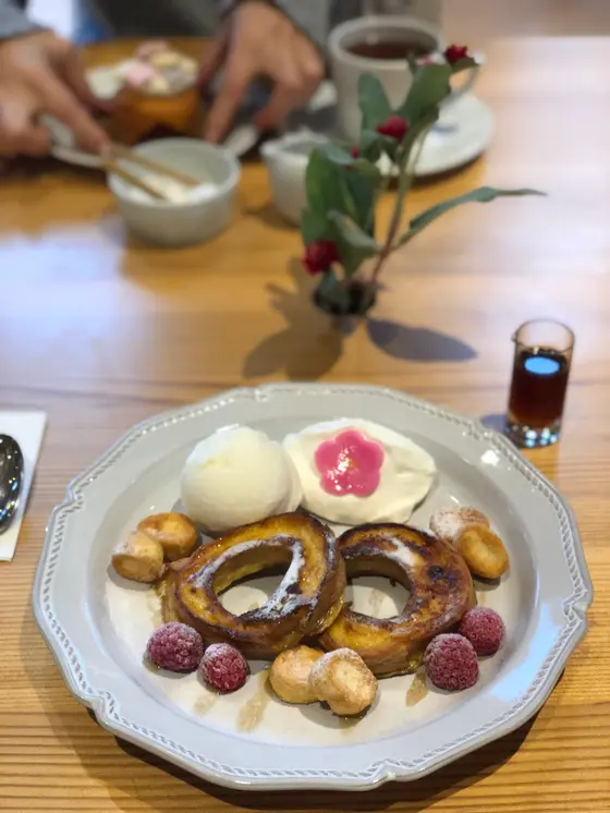 くるま麩のフレンチトースト(税込1,210円)