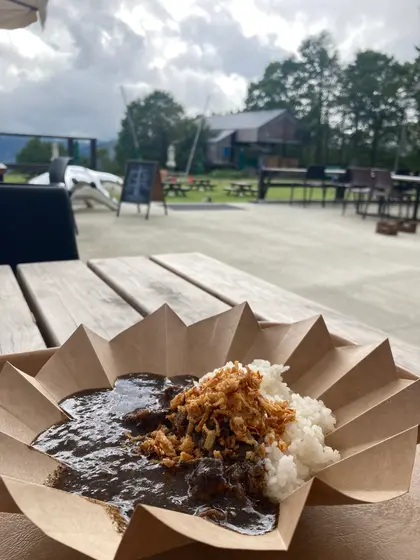 ラムカレーをランチに🍛