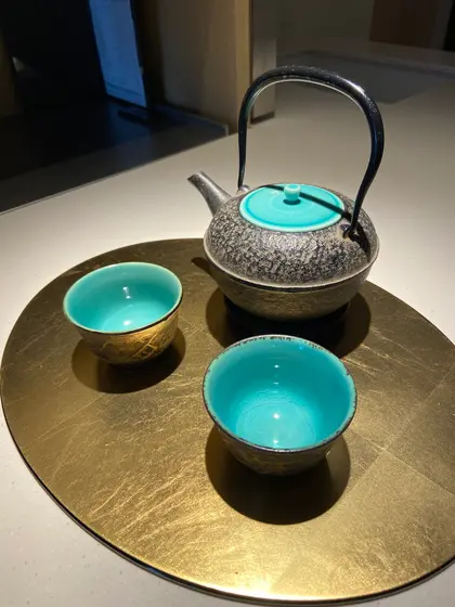 湯呑みは清水焼