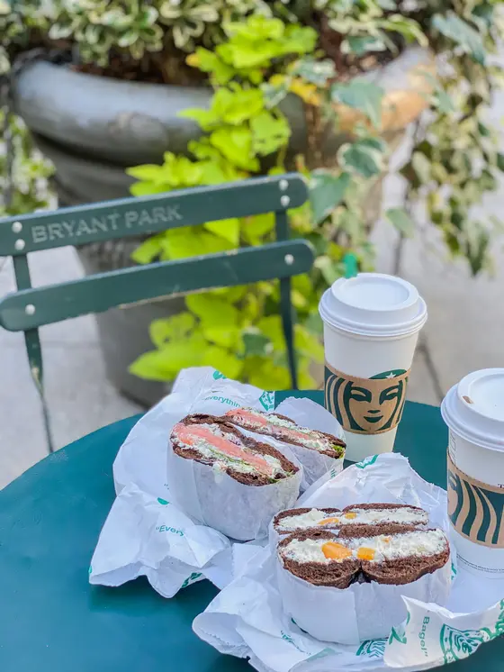 ゆっくりと公園で！