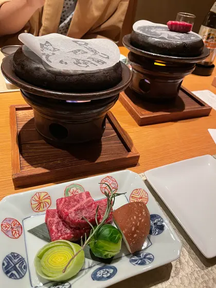 懐石料理はどれも美味