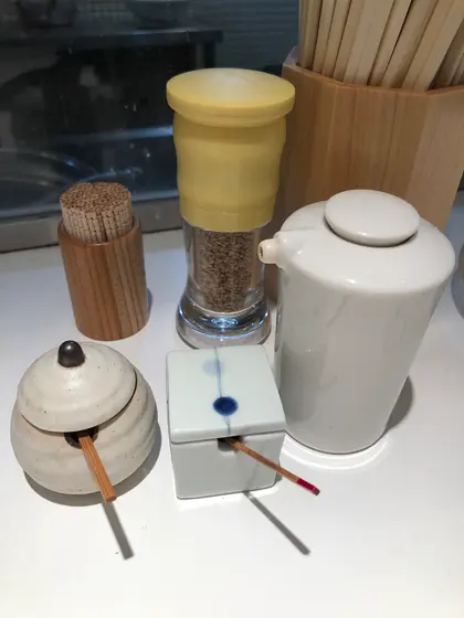 味変アイテムなど