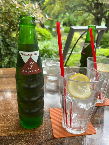 テーブルからの景色