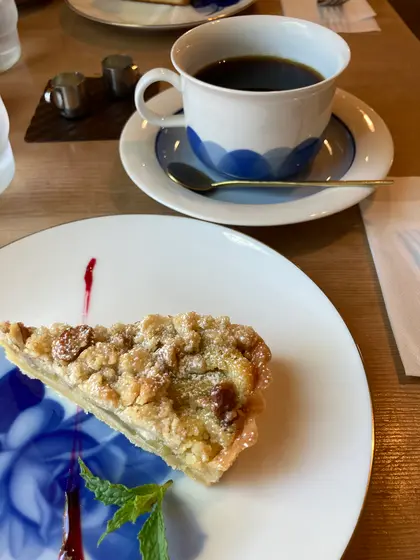 ルバーブのタルト