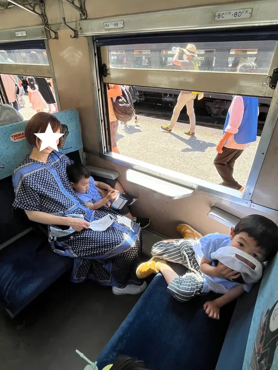 トーマス号の車内