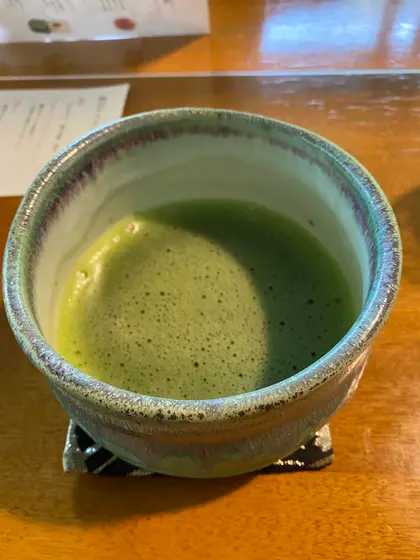 抹茶付きのコースもあります