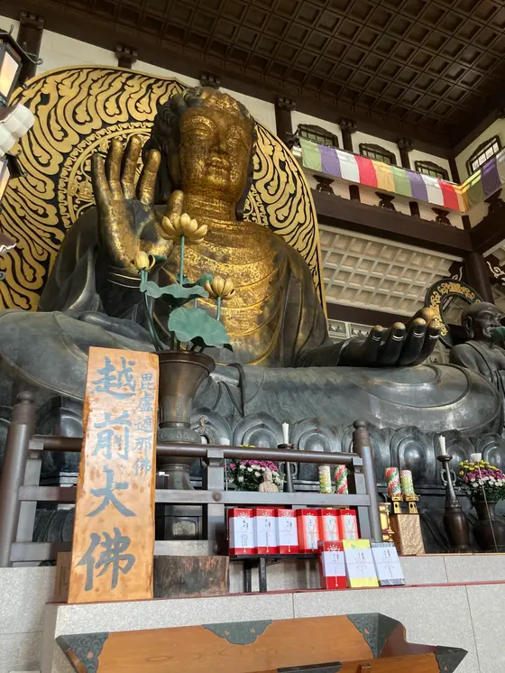 日本最大級の大仏さま（毘盧舎那仏）