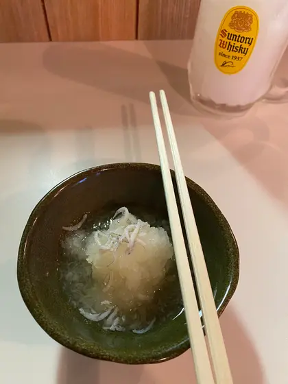 おろしポン酢　100円