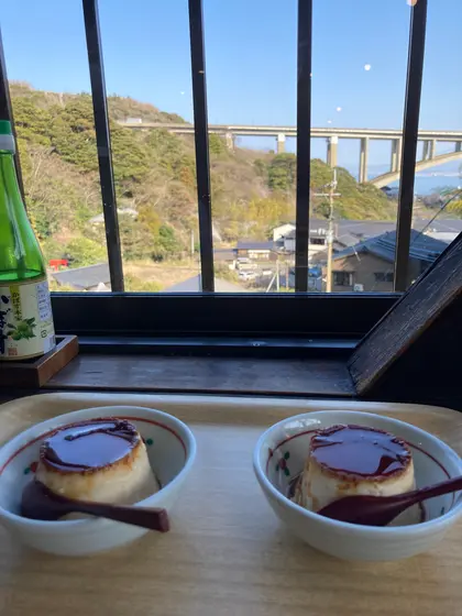 地獄蒸しプリン