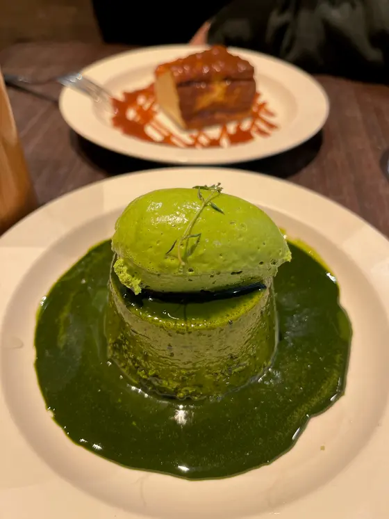 濃い抹茶プリンは抹茶好きにはたまらない!