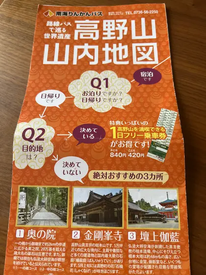 スポット内のおすすめ