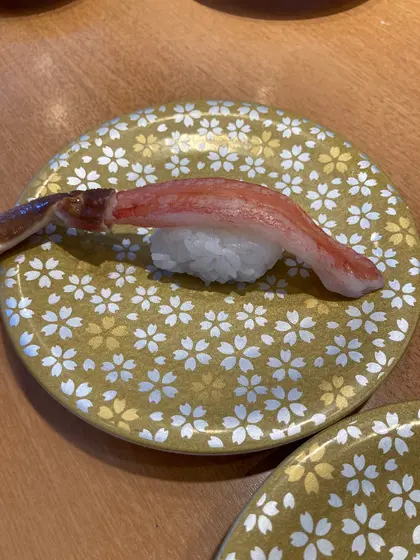 生のカニ