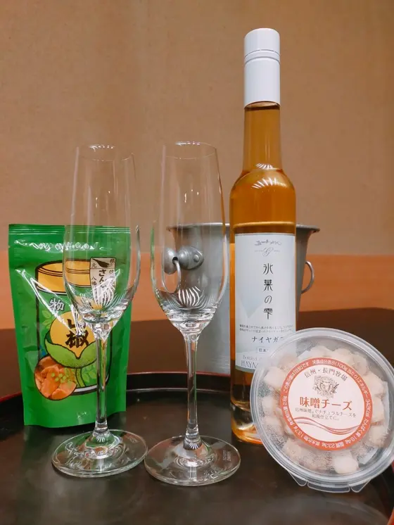 部屋で晩酌