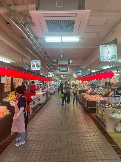 市場内