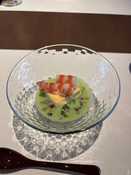 夕ご飯は和食のコース