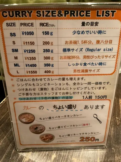 スポット内のおすすめ