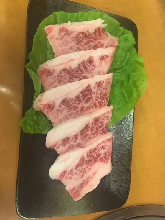 中落ちカルビ