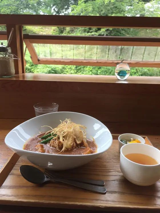 ランチのカレーセット