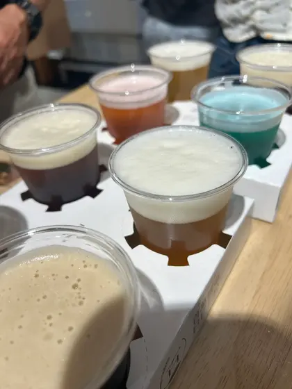 クラフトビール飲み比べ