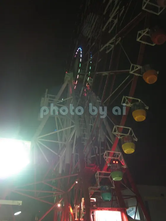 夜の大観覧車