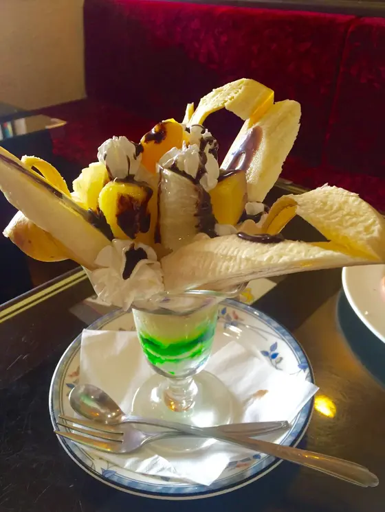 ものすごいパフェもあるけど！