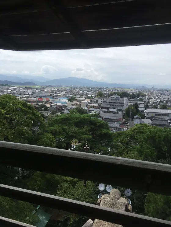 天守閣からの眺望