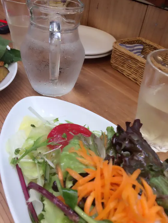 ランチセットにつくサラダ