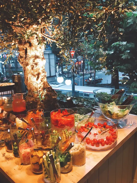 野菜が取り放題！