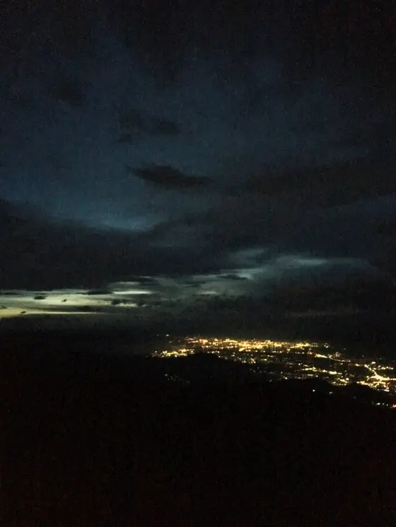 麓の夜景
