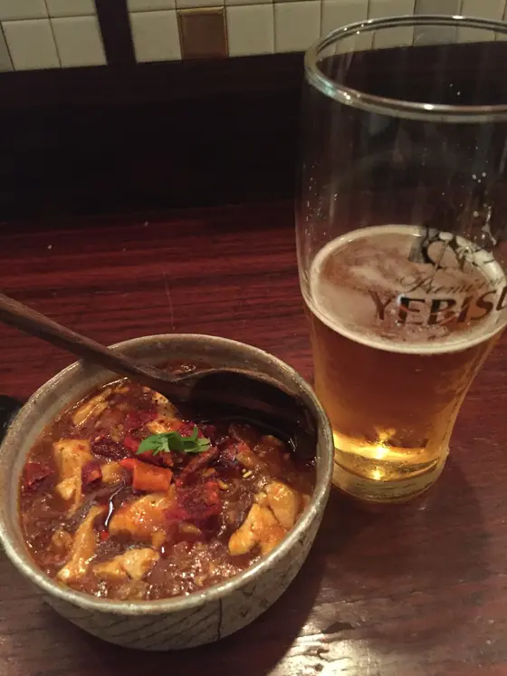 ビールに合う麻婆豆腐☆