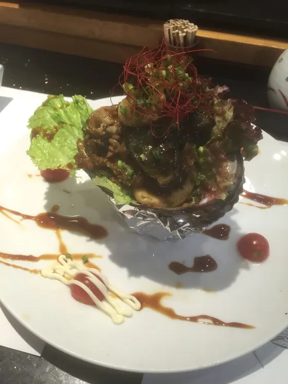 黒アワビステーキ！！