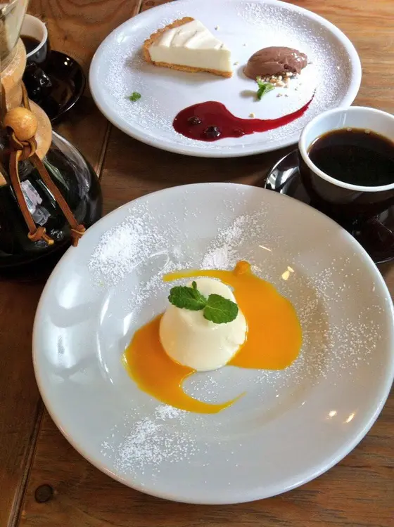 スイーツとコーヒー