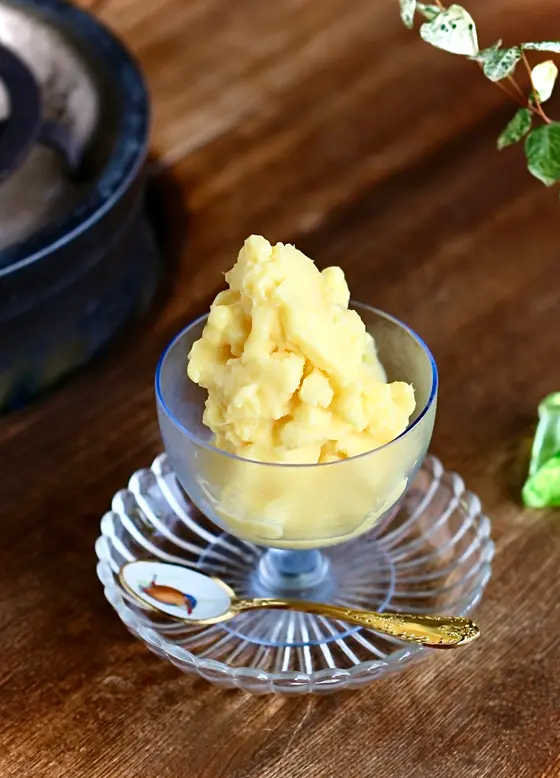 フレッシュ果肉のジェラート