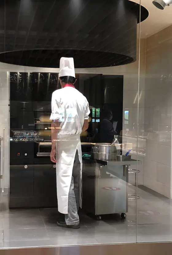 バームクーヘン実演